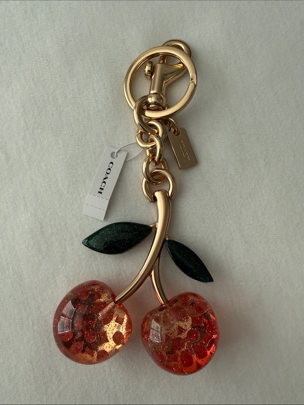 Coach Keychain Cherry Charm - Picture 3 of 12